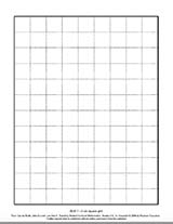 2-cm Square Grid (BLM 7)