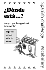 Spanish Vocabulary Challenge: Opposites 3