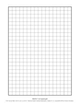 1-cm Square Grid (BLM 8)