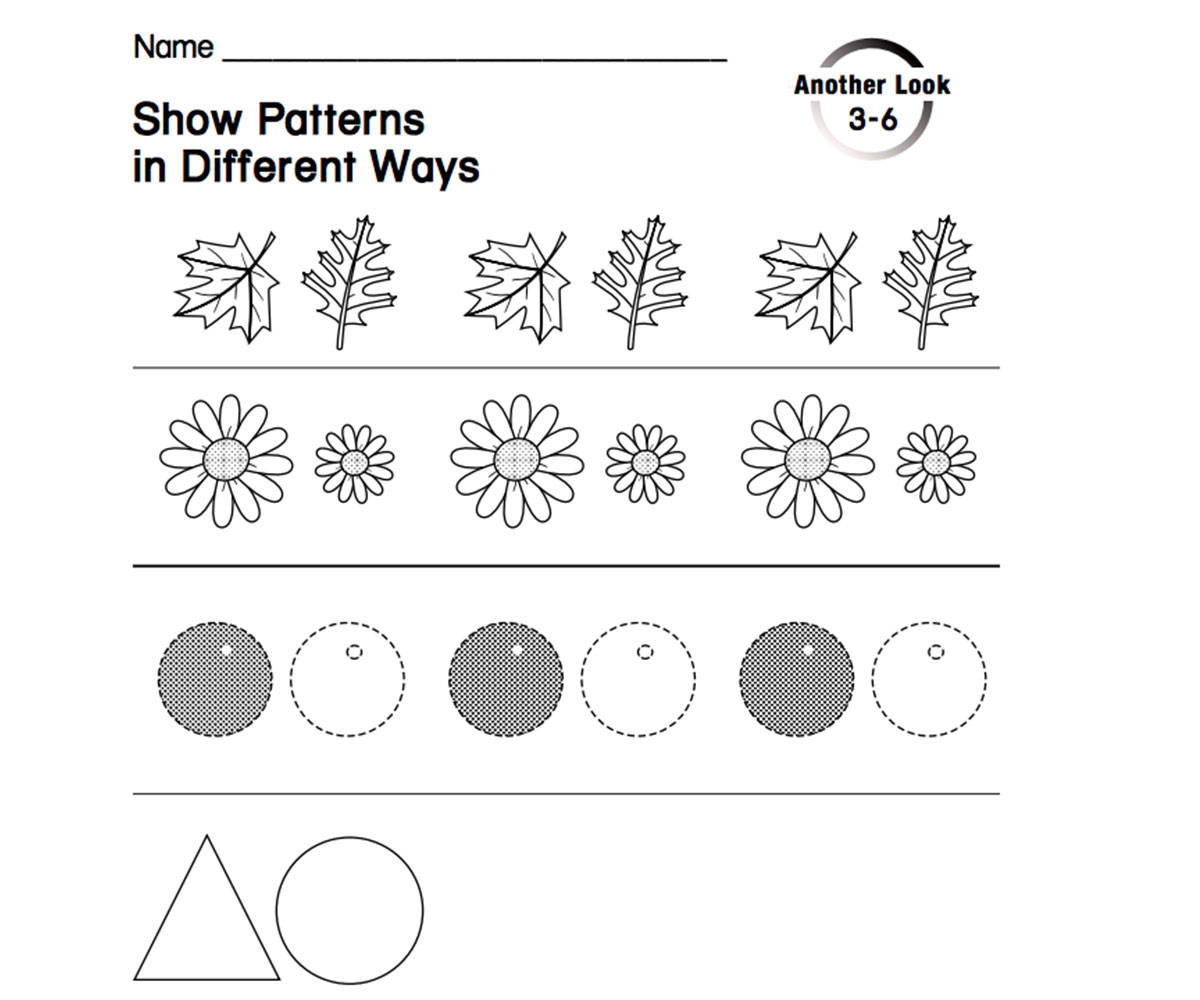 show patterns in different ways