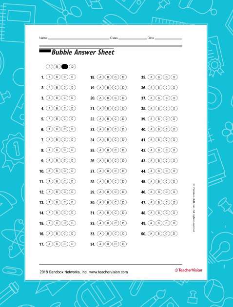 staar gridable sheet template