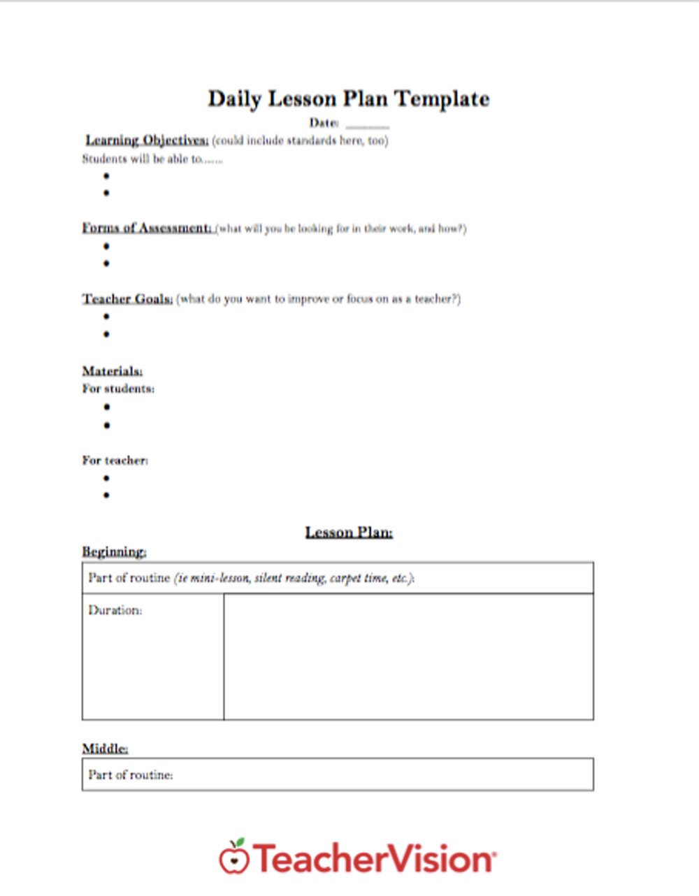 20 Sample Of Lesson Plan Template SampleTemplatess SampleTemplatess