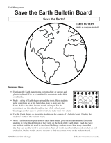 Save the Earth Bulletin Board