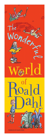 The Wonderful World of Roald Dahl Bookmark Printable (2nd - 5th Grade