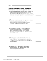 4th grade word problems worksheets resources teachervision