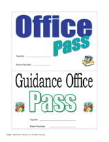 Office Pass & Guidance Office Pass Printable (K - 12th Grade) -  TeacherVision