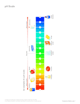 pH Scale Chemistry Printable for Grades 6 12 TeacherVision