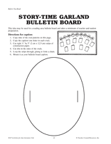 Story-Time Garland Bulletin Board