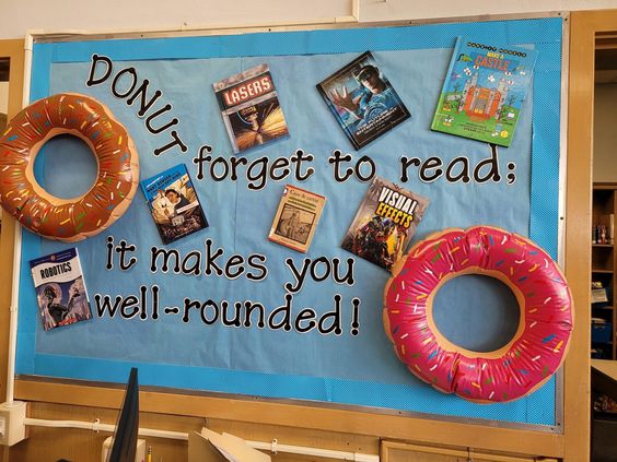 Bulletin board ideas for the library back to school