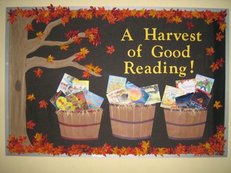 Back to school library bulletin board ideas