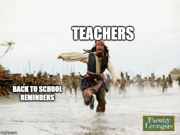 Jack Sparrow back to school meme