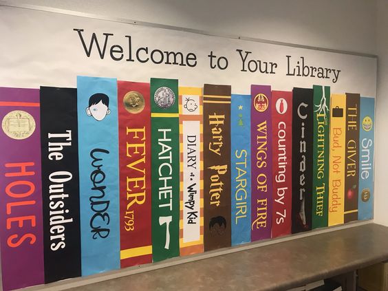 back to school library bulletin board ideas