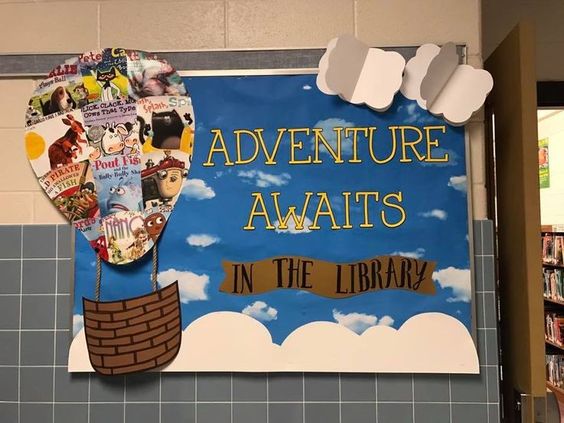 back to school library bulletin board ideas