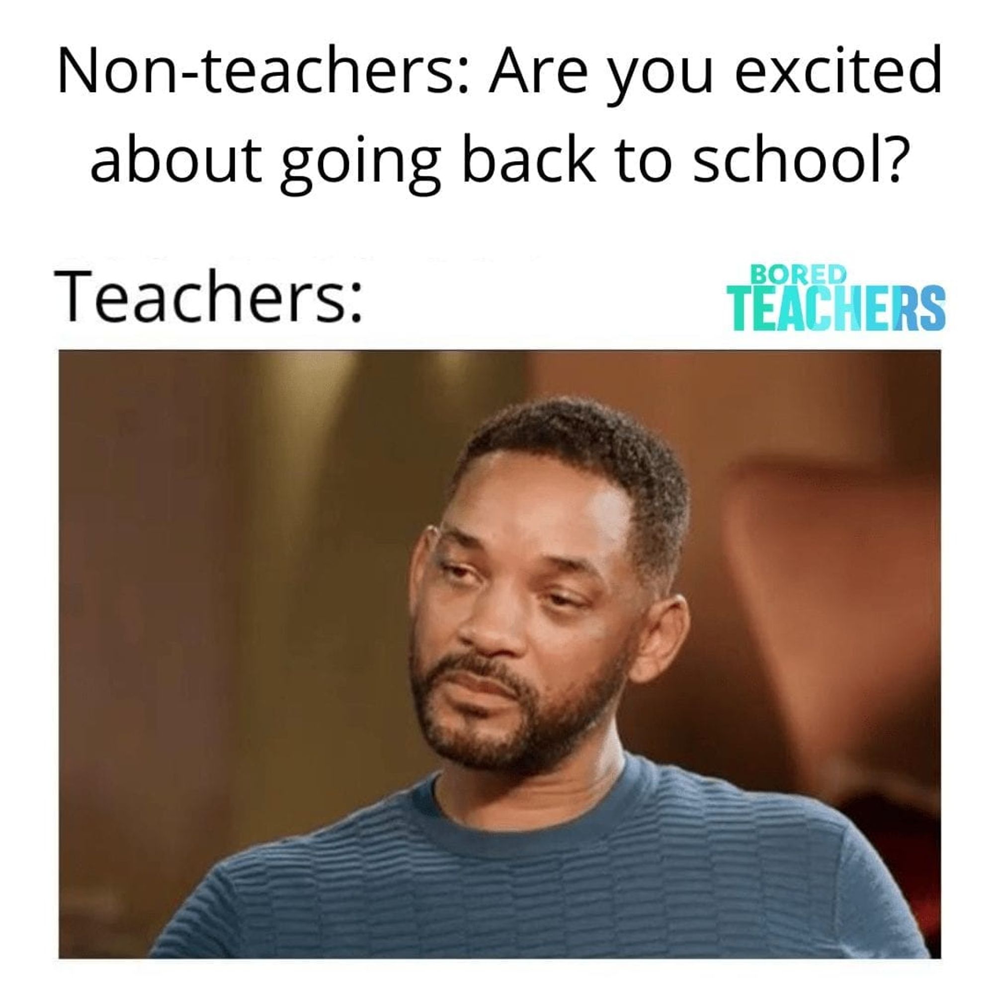 Will Smith back to school meme