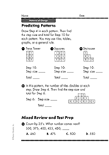 Predicting Patterns - TeacherVision