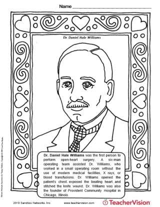 African American Black History Month Coloring Sheets Sablyan