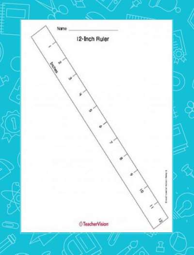 Printable Centimeter Ruler (Measurement, 1st - 5th Grade