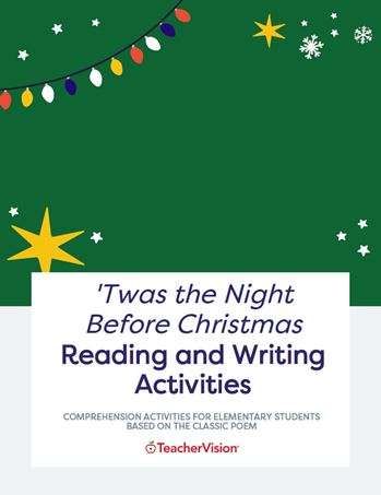 'Twas the Night Before Thanksgiving Comprehension Activity