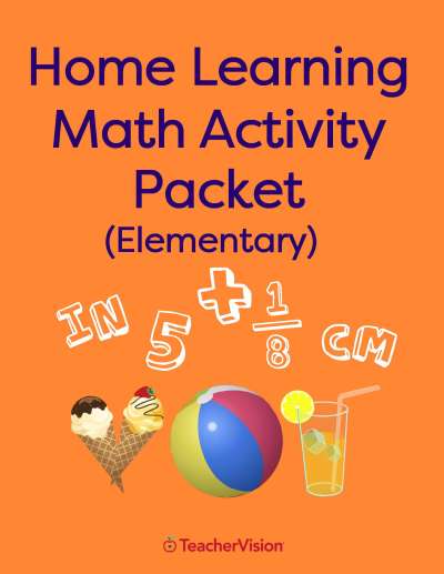 Home Learning Math Activity Packet