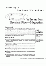 magnetism worksheet