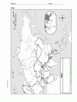 Map Of Asia - Geography Printable (3Rd-8Th Grade) - Teachervision