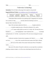 Oceanography Worksheets And Teaching Resources Teachervision