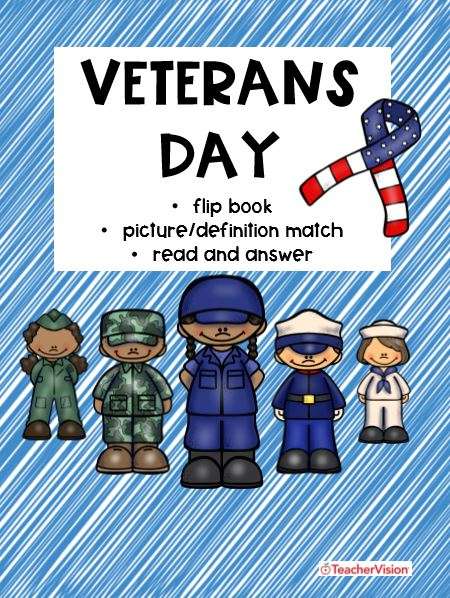 Veterans Day Printables Lessons For Teachers Grades K 12 Teachervision