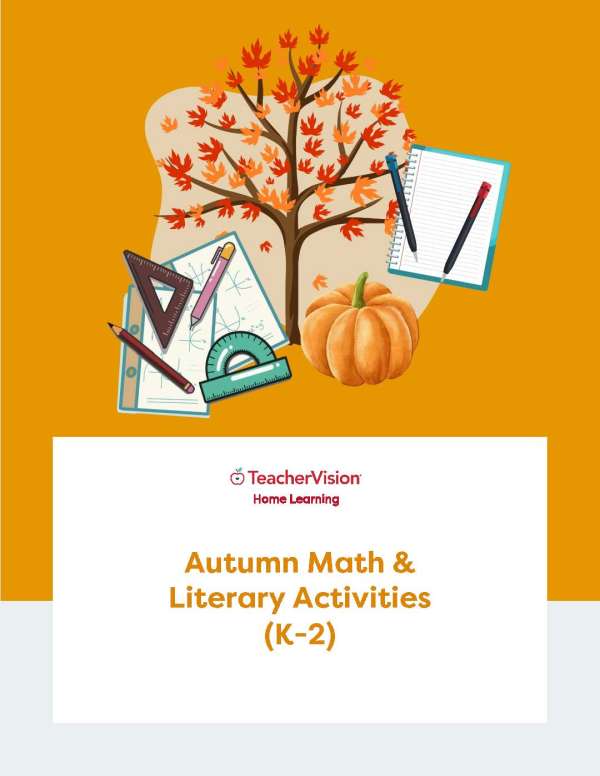 At Home Math and Literary Activities for Fall