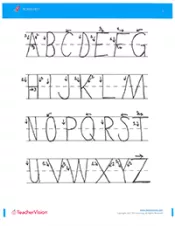 lowercase cursive alphabet printable letter