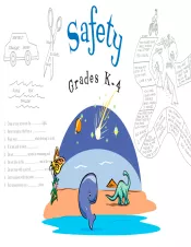 Safety Activities Printable Book (Grades K-4) - TeacherVision | Teacher