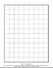 2-cm Square Grid (BLM 7) Printable (3rd - 5th Grade) - TeacherVision