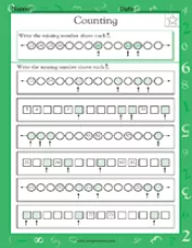 Number Sequencing Worksheets First Grade - Preschool Worksheet Gallery