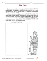 Fire Safety & Prevention Printables & Activities (K-12) - TeacherVision