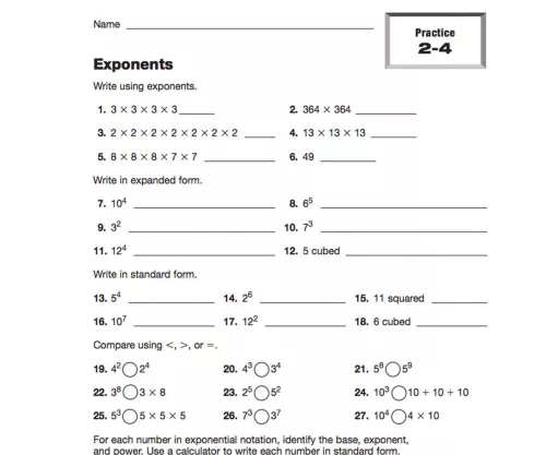 patterns-in-numbers-using-exponents-printable-5th-6th-grade