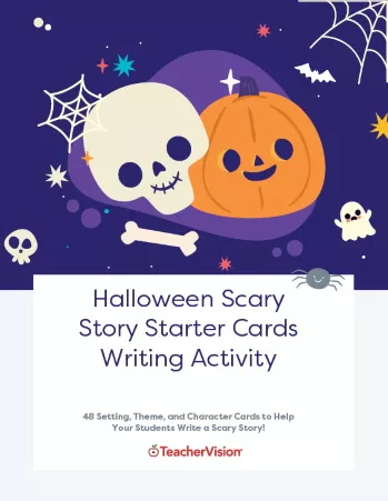 Scary Writing and Drawing Storybook for Kids Ages 9-12, Grades 4-6, Cursive  Handwriting Version: Illustrated spooky writing prompts and shivering