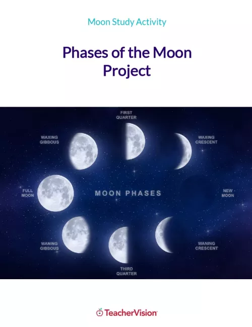 Moon Phase Observation Project - TeacherVision