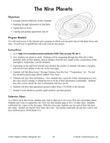 The Nine Planets Printable (4th - 8th Grade) - TeacherVision