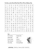 Ace's Mystery Word Find Printable (Pre-K - 2nd Grade) - TeacherVision